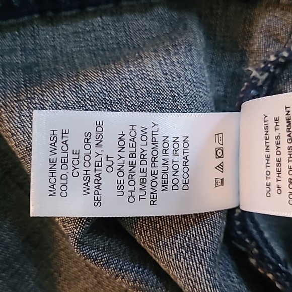 Denim 24/7 Wmns Plus 30W Blue Denim Gold Beaded Sequins Jacket Embellished Bling - Picture 13 of 16